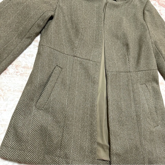 Woolen Herringbone Blazer Jacket - Picture 4 of 12